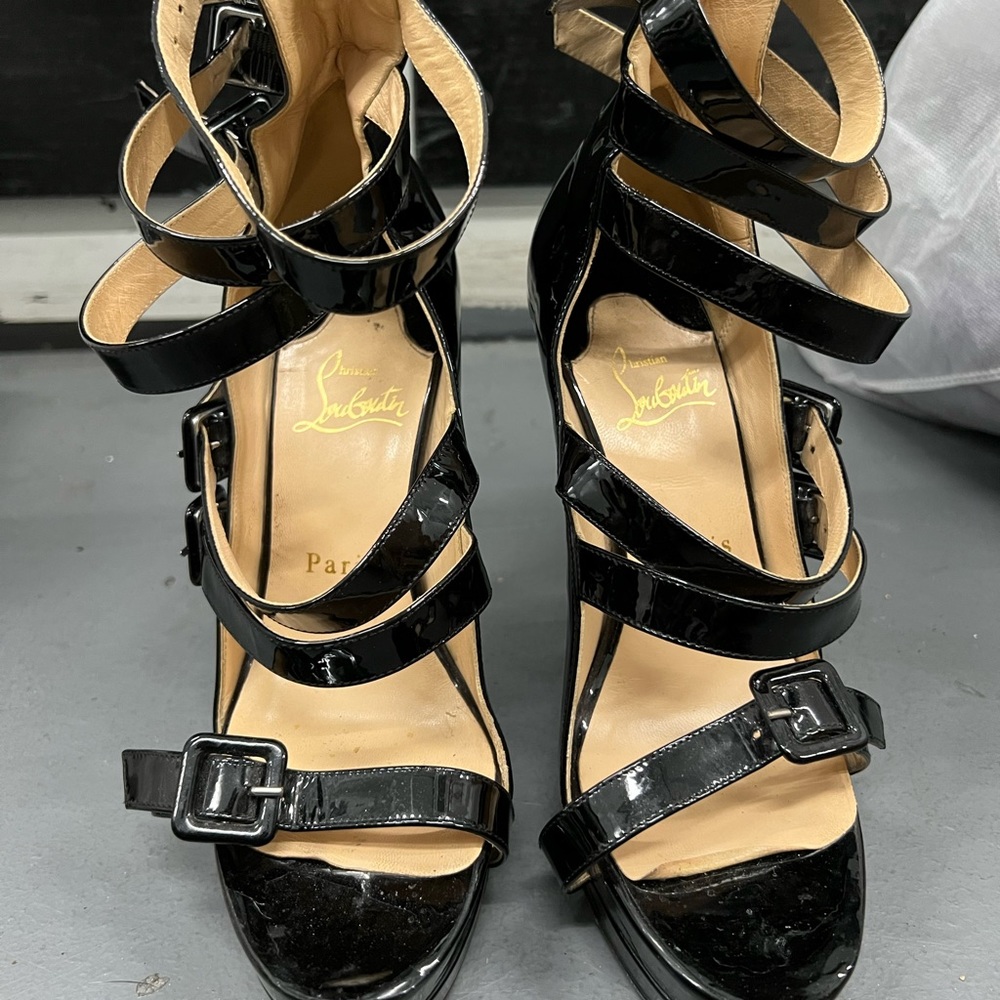 Sexy Christian Louboutin Strappy Sandals